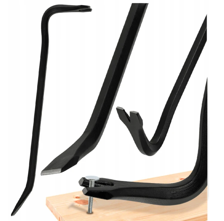 Łom do gwoździ breszka 450mm ze stali 16x450