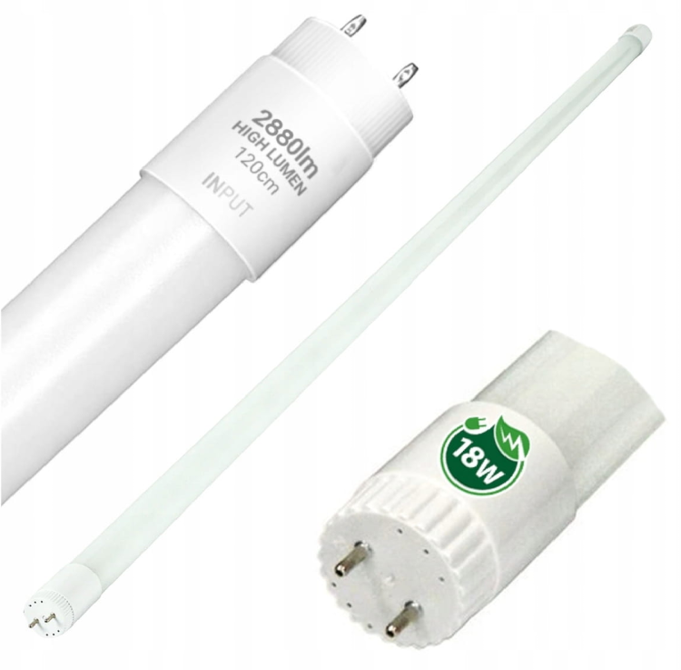 Świetlówka LED HIGH LUMEN 120cm - 18W - biała zimna