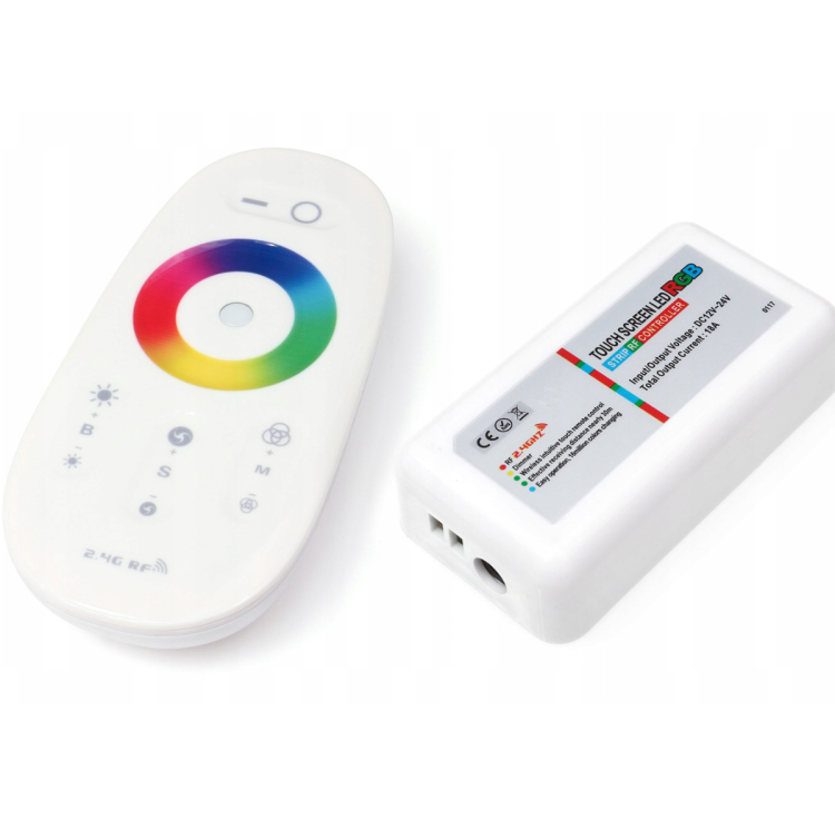 Sterwonik do Taśmy LED RGB dotykowy - 18A - 216W