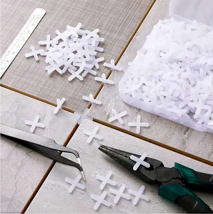 Plastikowy krzyżyk do płytek 2.0mm - 100szt