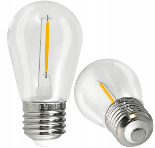 Żarówka LED filament E27 - 2W - do girland