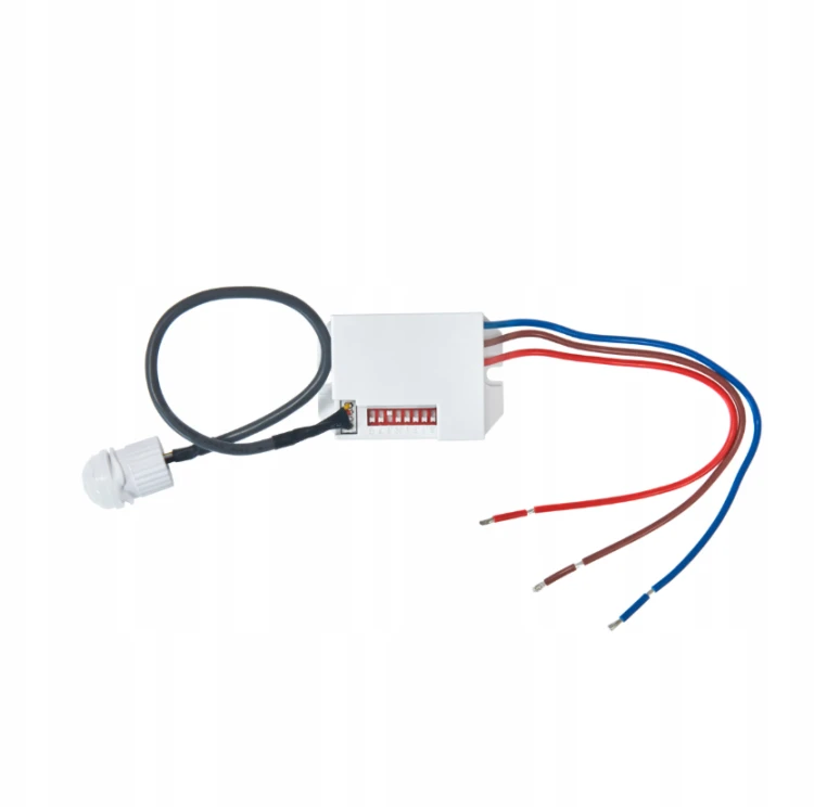 Czujnik Ruchu LED Mini Czujka 360° Mini Sonda Zmierzchu 12-24V LED Sensor