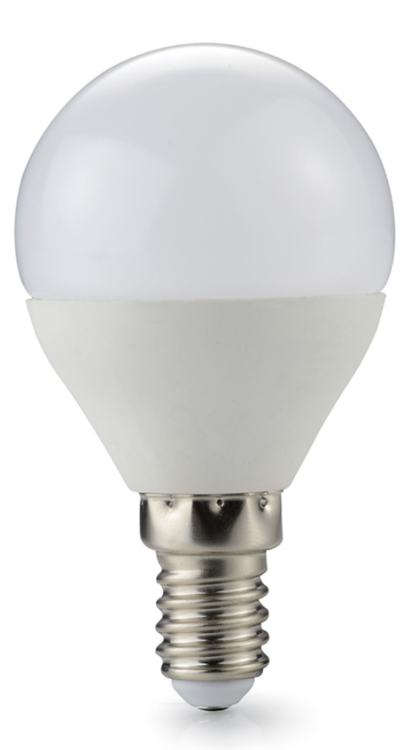 Żarówka LED E14 8W = 70W 680lm NEUTRALNA G45 Kulka Wydajne Światło LEDOWE