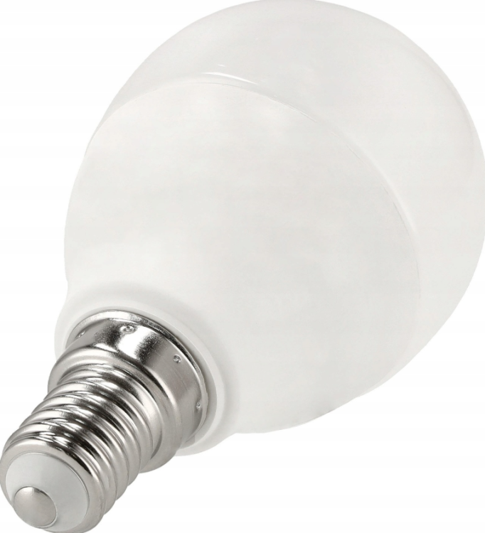 Żarówka LED E14 8W = 70W 680lm NEUTRALNA G45 Kulka Wydajne Światło LEDOWE