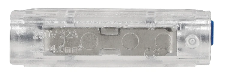 Szybkozlaczka Elektryczna Przelotowa 1-torowa 4mm