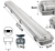 ZESTAW 2x Oprawa Hermetyczna 2x120 + 4x Świetlówka Tuba LED 18W 1800lm 4000K