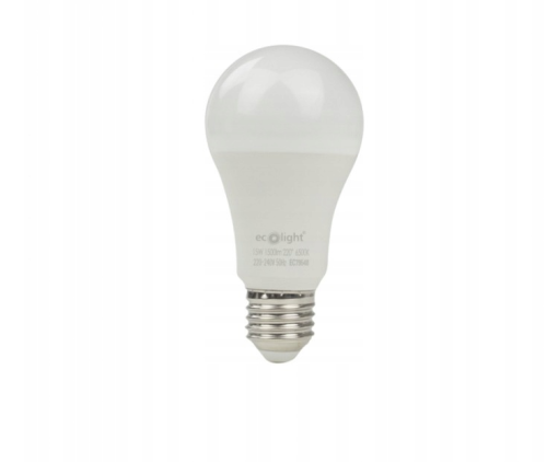 Żarówka E27 A60 15W CW Eco Light