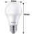 Żarówka LED E27 PHILIPS 4.9W = 40W 470lm Barwa Neutralna 4000k LEDBulb A60