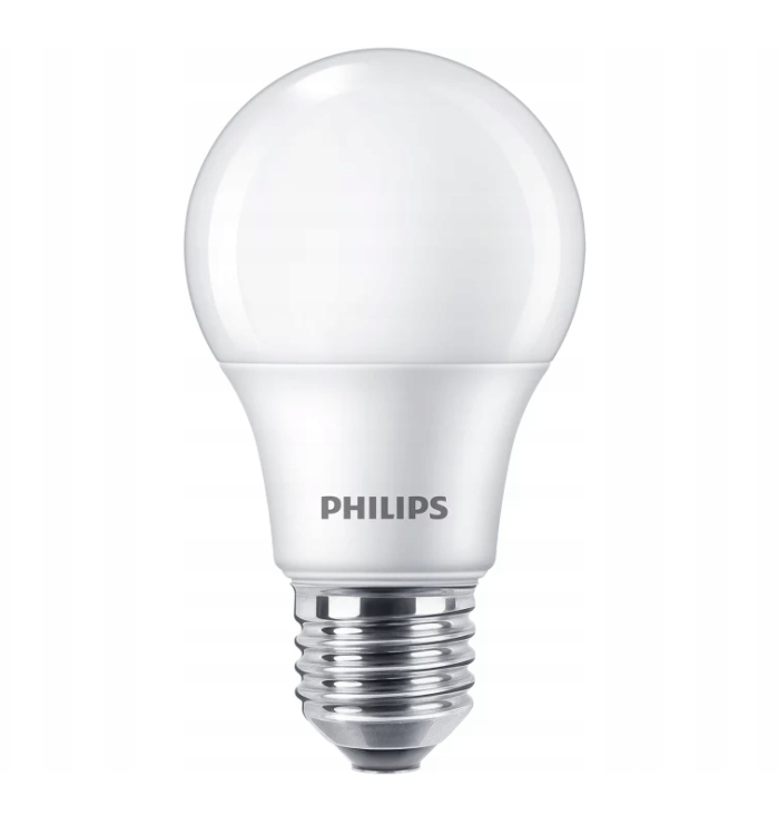 ZESTAW 6 sztuk. Żarówka LED PHILIPS E27 4.9W = 40W 470lm Barwa Neutralna 4000k LEDBulb