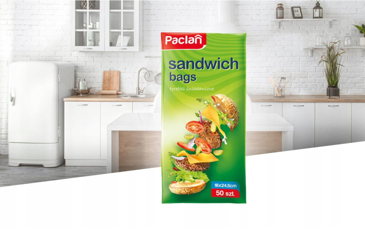 Torebki Śniadaniowe PACLAN Papierowe Wygodne Do Żywności 50 szt Praktyczne