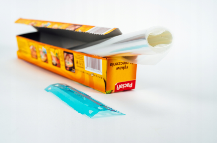 Rękaw Do Pieczenia z Klipsami żaroodpornymi 29cm x 3m Paclan 220° Bezbarwny