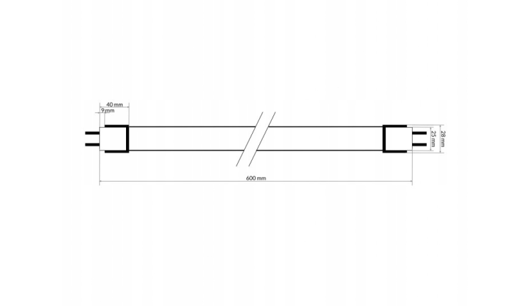 Świetlówka LED T8 60cm 9W = 26W 1215lm MOCNA TUBA