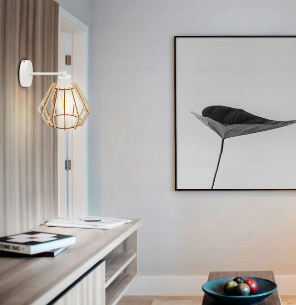 Kinkiet LED 1xE27 WOOD BRILLIANT