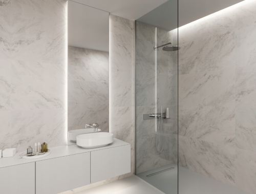 Profil LED Czarny 1m 100cm Nawierzchniowy Natynkowy Premium Typ D Lumines