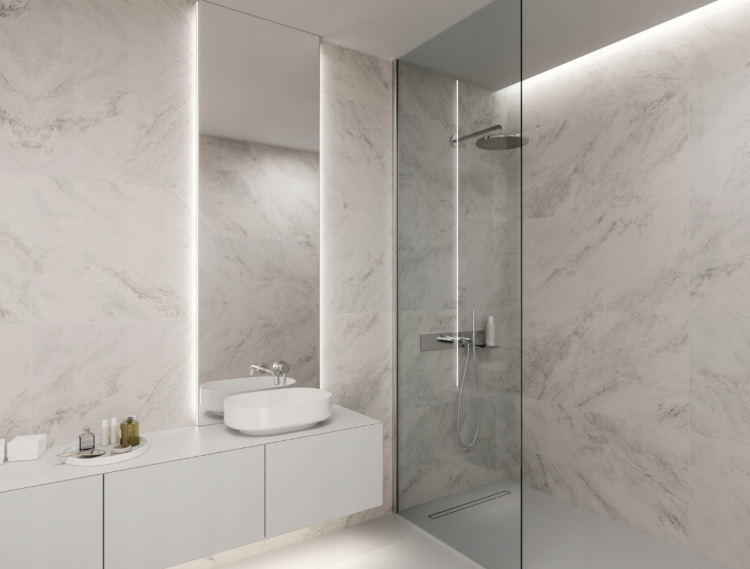 Profil LED Czarny 1m 100cm Nawierzchniowy Natynkowy Premium Typ D Lumines