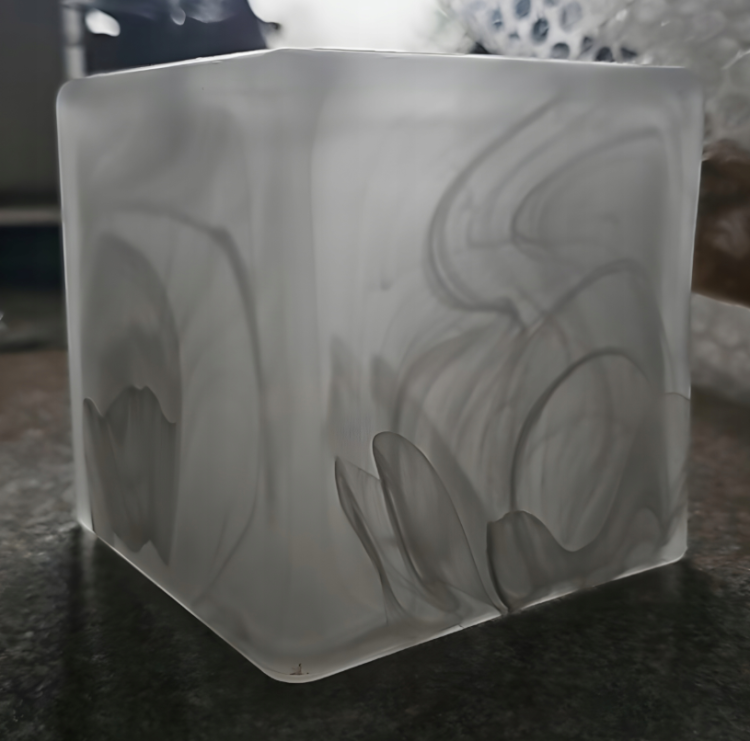 Lampa Wisząca Sufitowa LED Zawijana Loft 2xE27 Szklany Mleczny Klosz