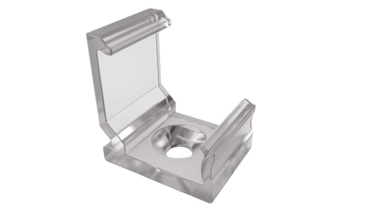 Uchwyt Montażowy Zawieszka Do Profilu LED LUMINES C,H Transparentny Lumines