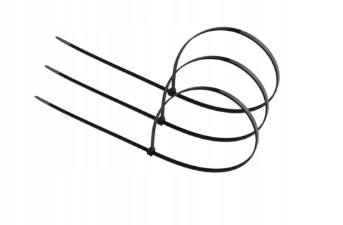Opaska kablowa OK-36300W 3,6x300mm czarna