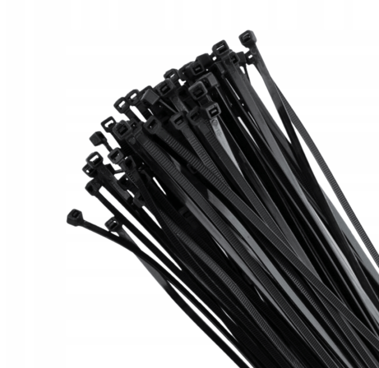 Opaska kablowa OK-36300W 3,6x300mm czarna