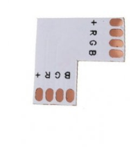 Złączka rogowa do taśm LED RGB 4pin