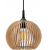 LAMPA WISZĄCA LED SUFITOWA DREWNIANA 1xE27 + ZACZEP Ułatwiający Montaż