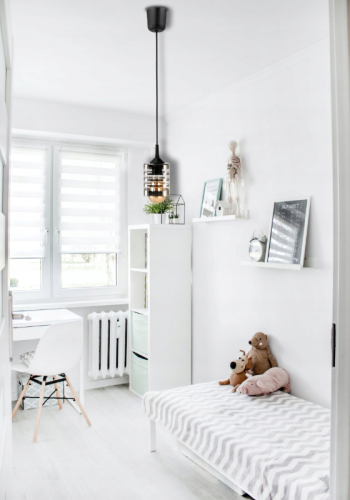 LAMPA WISZĄCA SUFITOWA ŻYRANDOL LED E27 REGULOWANA 0-100cm SZKLANY KLOSZ