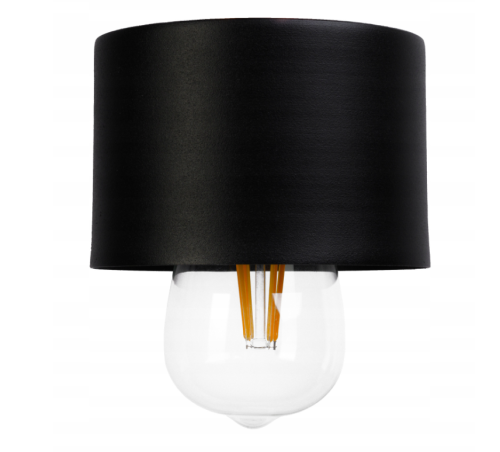 LAMPA WISZĄCA SUFITOWA LOFT 4x KUBEK CZARNY