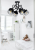 LAMPA WISZĄCA SUFITOWA LOFT 4x CZARNA SPRĘŻYNA