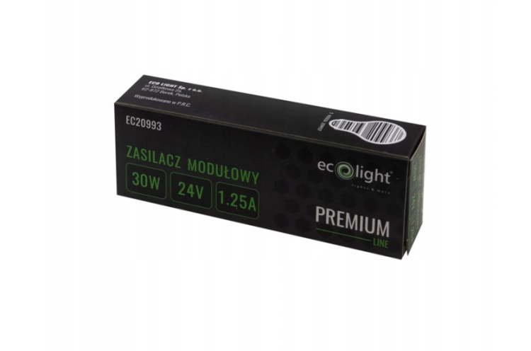 Zasilacz LED Slim 24V 30W Premium