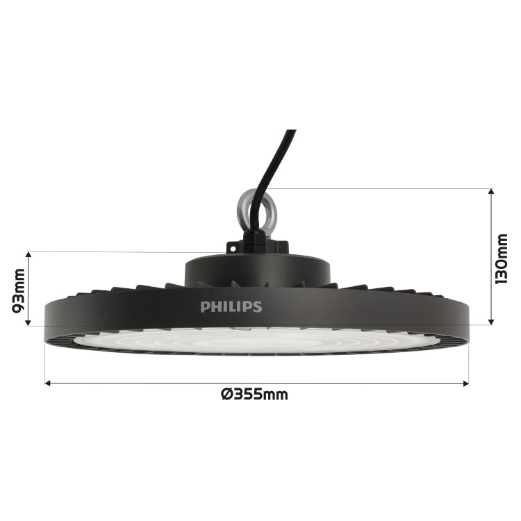 Highbay 185W 4000K 28000lm Ledinaire IP65