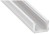 Profil LED LUMINES typ X biały 3m