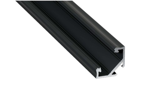 Profil LED LUMINES typ C rogowy czarny 3m