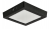 PANEL Plafon Sufitowy LED NATYNKOWY KWADRAT 12W 1200lm Nie mruga CZARNY