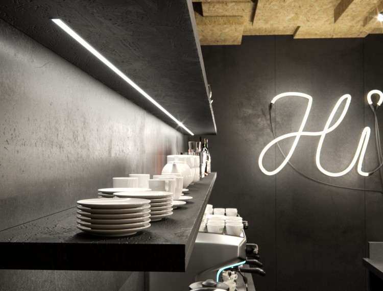 Profil LED LUMINES typ B surowy 3 m