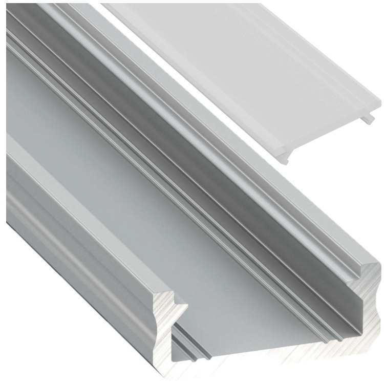 Profil LED LUMINES typ D srebrny anoda 3 m