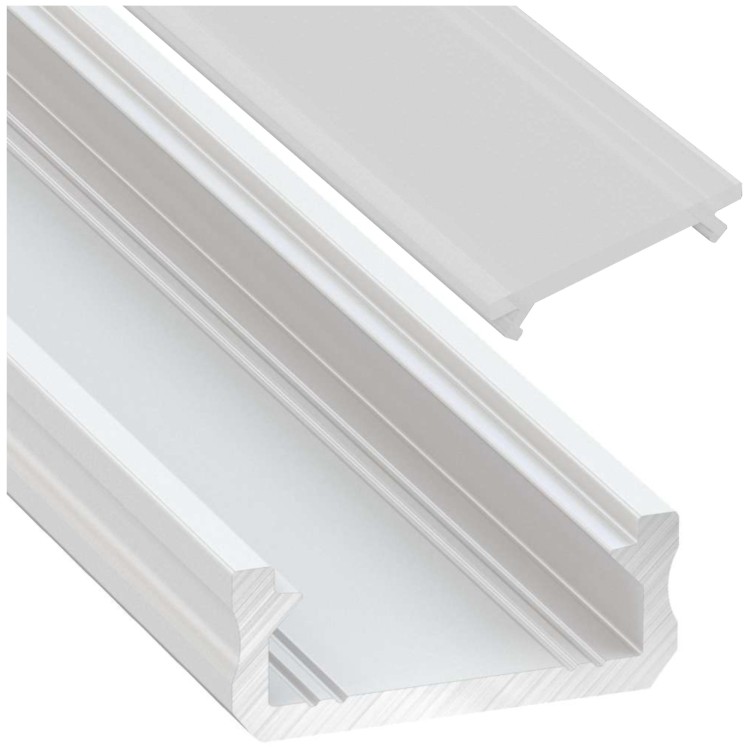 Profil LED LUMINES typ D biały lakierowany 3 m