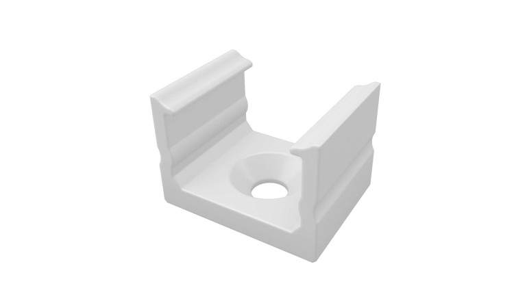 Uchwyt do profilu D Biały HIGH 13-0061-00