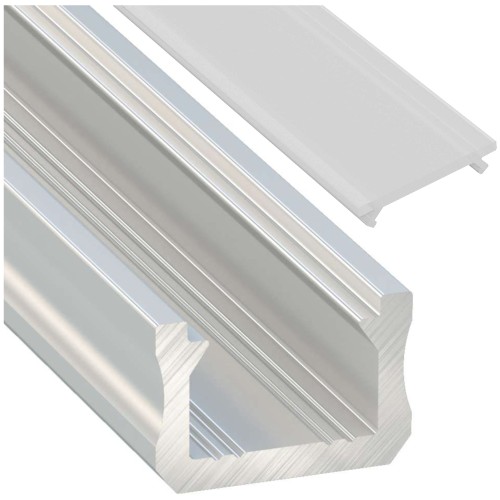 Profil LED LUMINES typ X surowy 3m