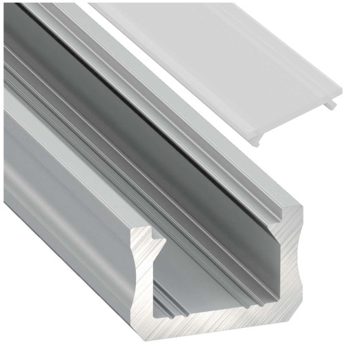 Profil LED LUMINES typ X srebrny anod. 3 m