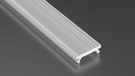 Klosz Do Profil LED Typ X 1m Szorn Matowy Mrożony Osłonka Wąska Lumines