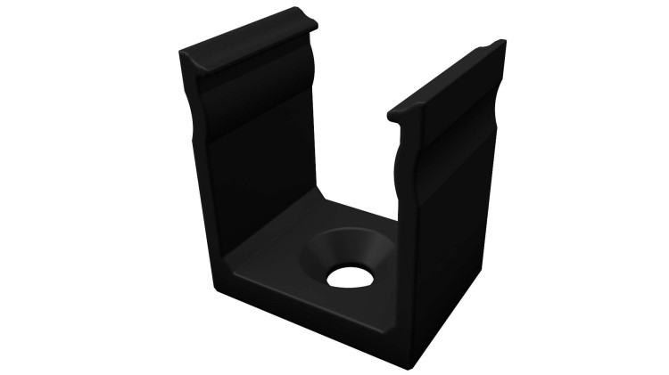 Uchwyt Mocowanie Montażowy Zawieszka Do Profilu LED Y Czarny Lumines