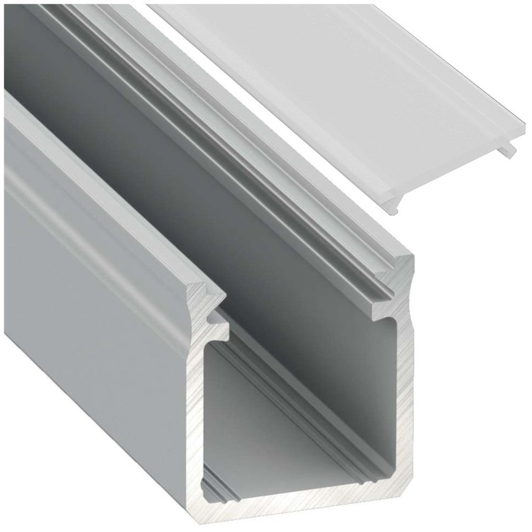 Profil LED LUMINES typ Y srebrny anodowany 3 m