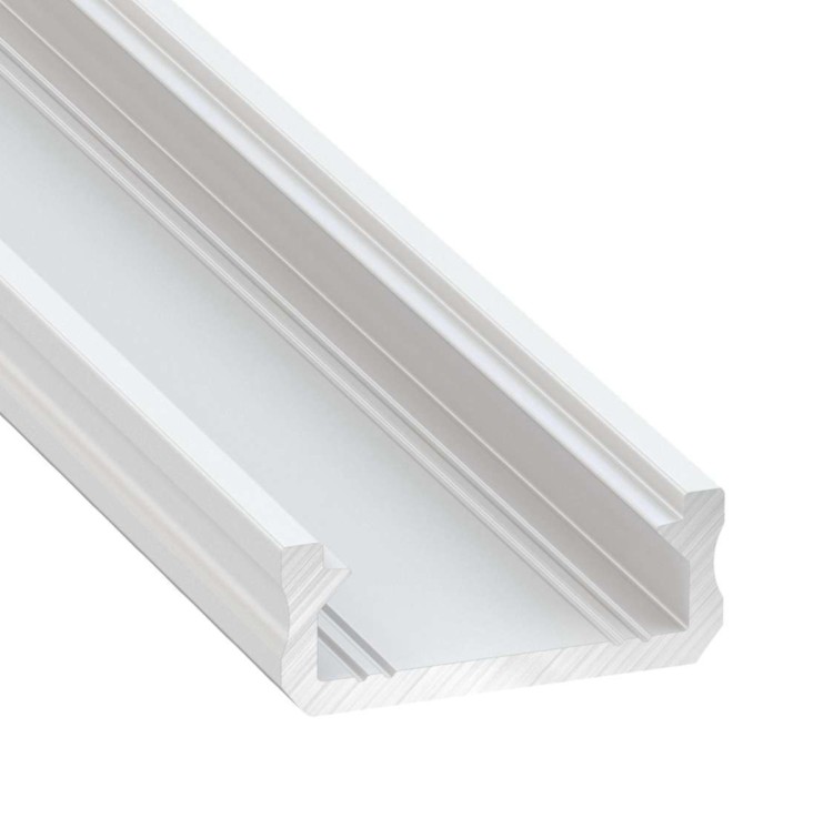 Profil LED Biały 3m 300cm Nawierzchniowy Natynkowy Premium Typ D Lumines