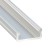 Profil LED Surowy 3m 300cm Nawierzchniowy Natynkowy Premium Typ D Lumines