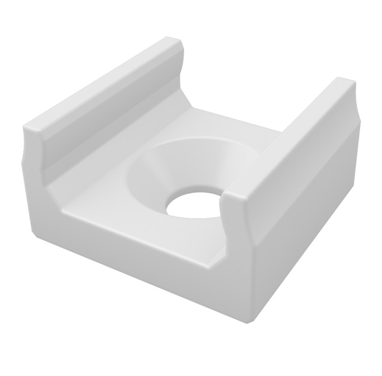 Uchwyt Mocowanie Montażowy Zawieszka Do Profilu LED X Biały Wąski Lumines