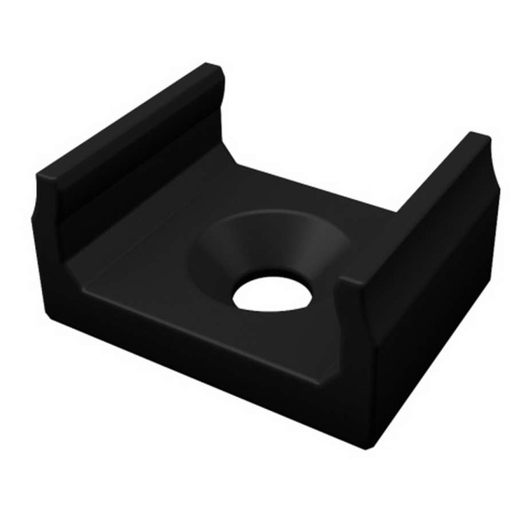 Uchwyt Montażowy Zawieszka Do Profilu LED D Czarny Czarna Mini Lumines