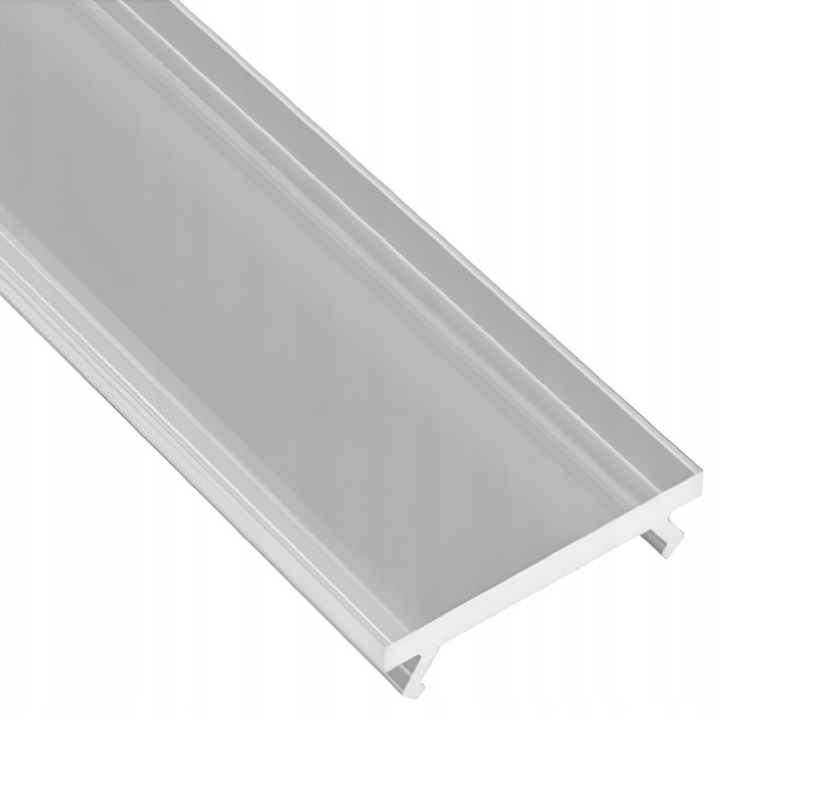 Klosz Do Profil LED Typ X 1m Szorn Matowy Mrożony Osłonka Wąska Lumines