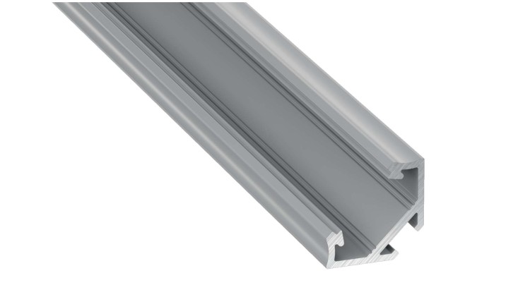 Profil LED LUMINES typ C rogowy anodowany 3m srebrny