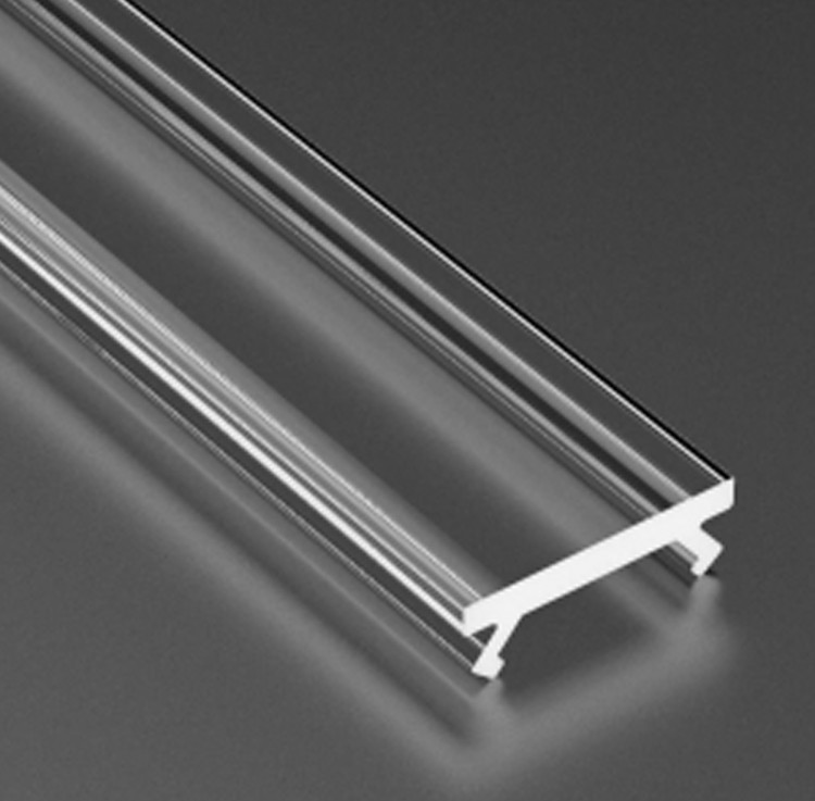 Klosz Transparenty Przeźroczysty Do Profili 2m Typ X Wąski Osłonka Lumines