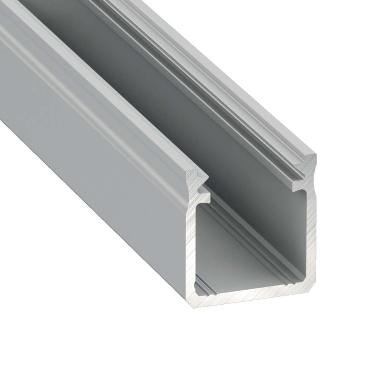 Profil LED Srebrny Natynkowy 3m 300cm Powierzchniowy Głęboki Typ Y Lumines